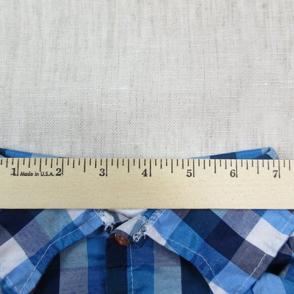 Lot of 2 House Of Barker Shirt Kids 2 Multi Plaid Classic Short Sleeve Button-Up - Picture 15 of 16